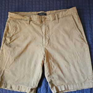 Us-polo-assn Men's Tan and Khaki Shorts